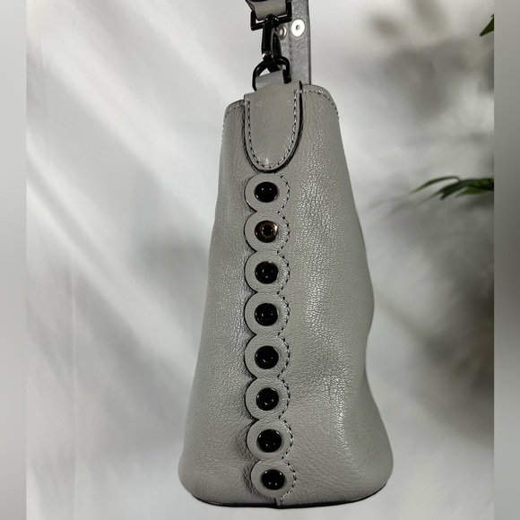 Kate Spade Atlantic Avenue Small Libby Leather Hobo Shoulder Bag – Ginger Tea - Picture 3 of 13